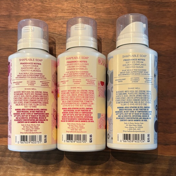 New BBW Milk Collab Shapeable Soap Trio - Limited Edition - Picture 2 of 2